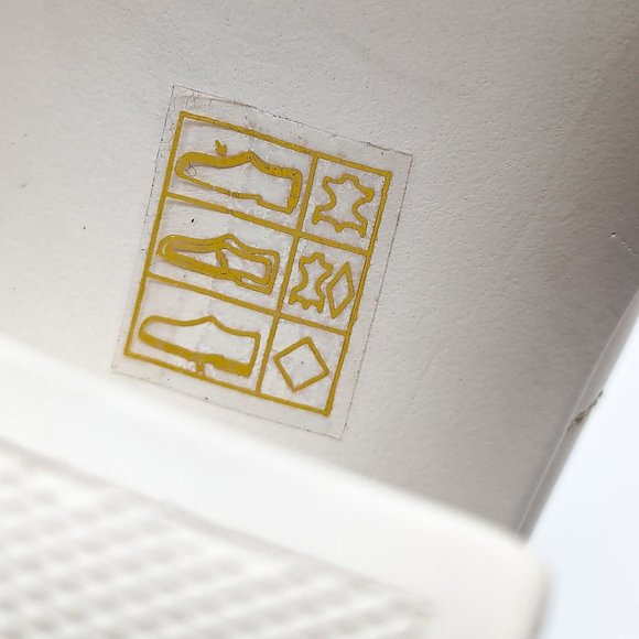 Free People Wmn Double Stack Y2k 90s Platform Cream Leather Boots 7.5US EUR 38 - Picture 7 of 12